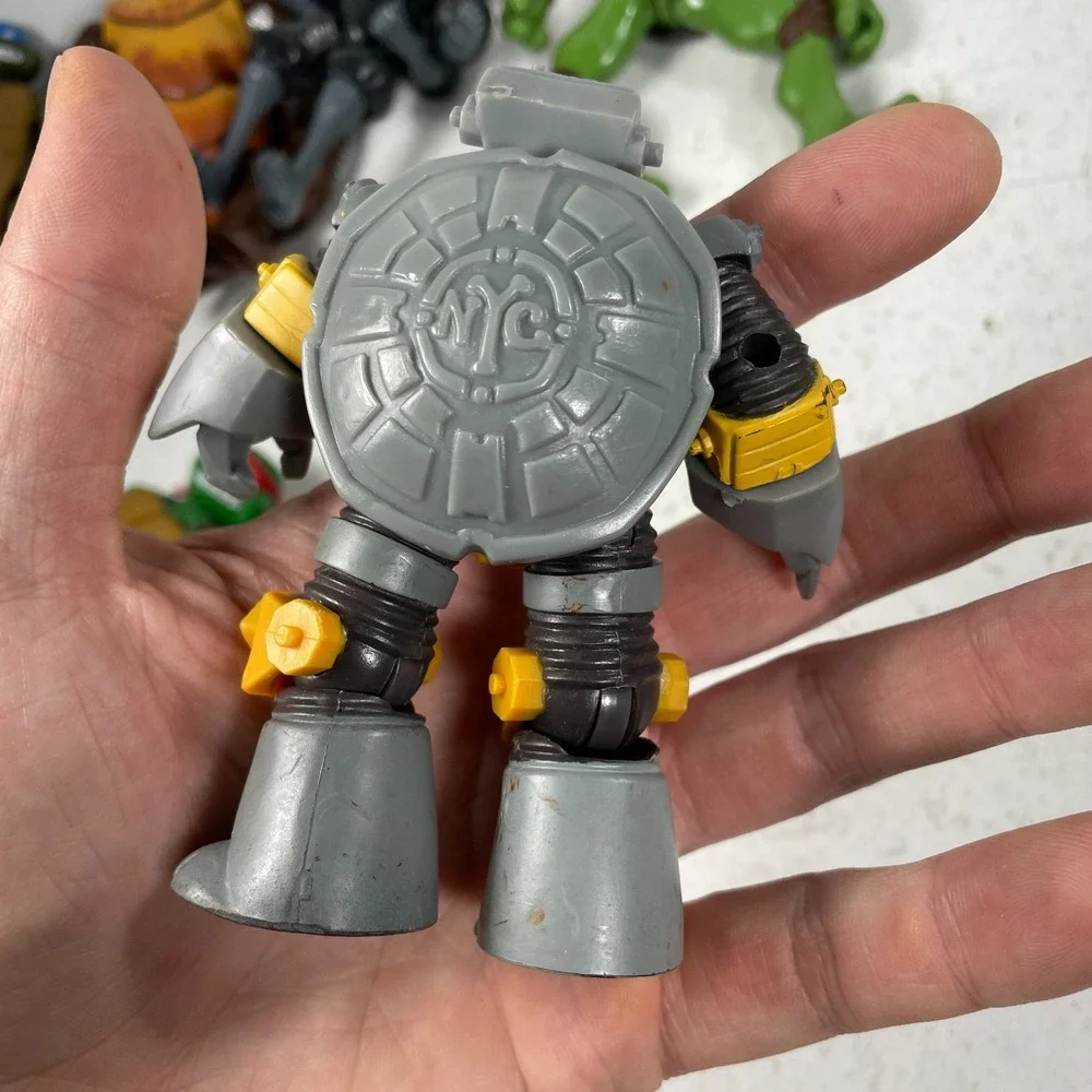 TMNT Ninja Turtles Action Figures Lot of 8 Cockroach Foot Soldier Metalhead